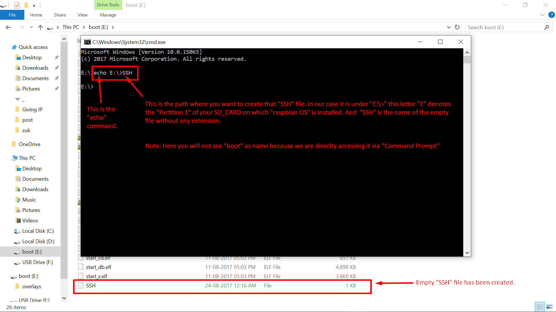 manually create boot partition windows 7 command line