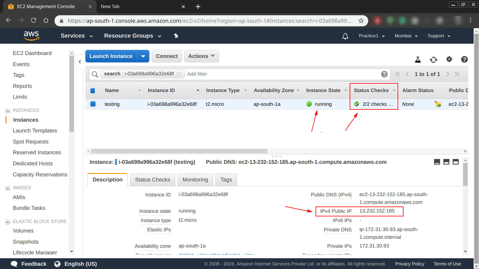 EC2 - Status Checks