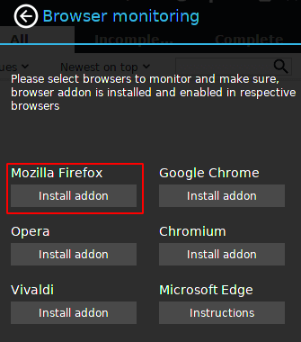 Enable xdman for mozilla firefox