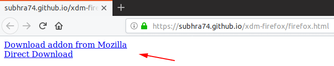 Download xdman addon from mozilla on ubuntu 19.04